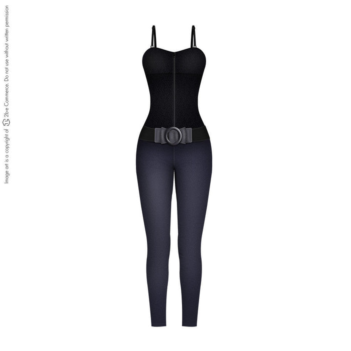 Hot Sale Lowla 218213 | Enterizo Colombiano Largo de Jean | Con Faja Interna