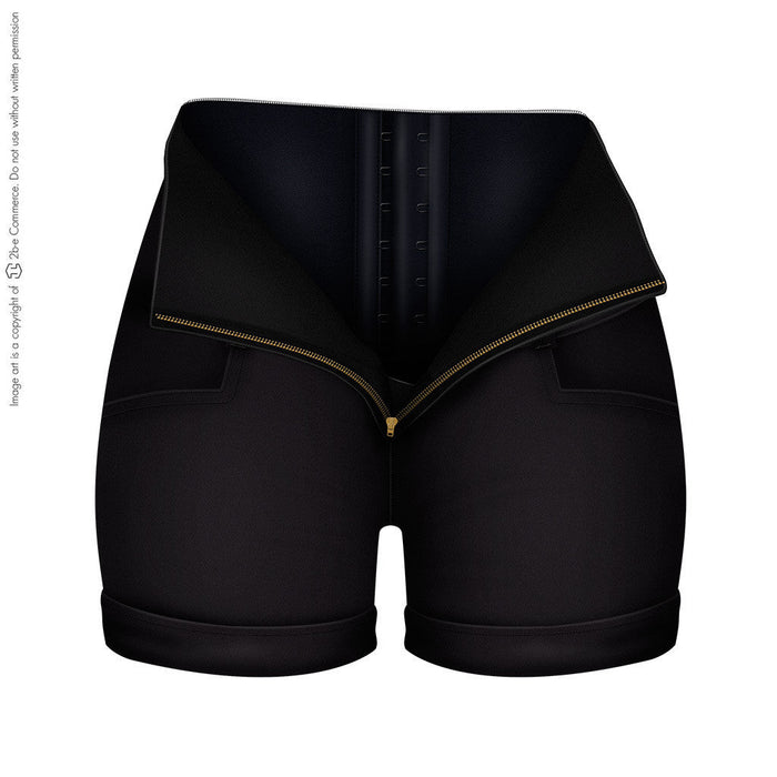 Hot Sale Lowla 238289 | Shorts Levanta Cola Con Faja Interna | Control Abdominal