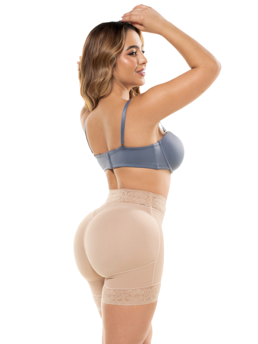 Fajas Salome 613 Wholesale | Short Faja de Doble Realce y Alta Compresión en Powernet