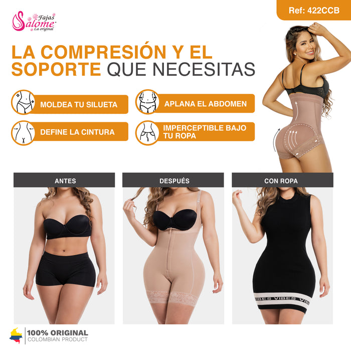 Salome 412-CCB | Body Panty Colombiano de Mujer Fajas Colombianas Moldeadoras