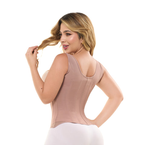 Faja Chaleco: Moldea cintura, espalda y corrige postura | Salome 7013