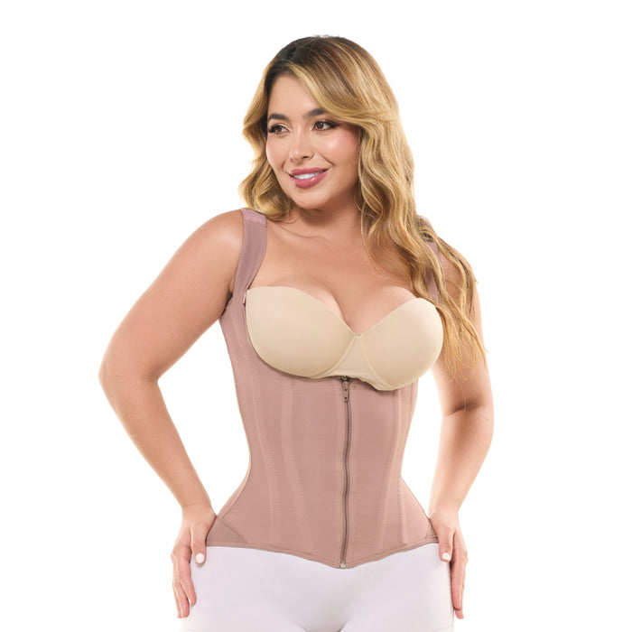 Faja Chaleco: Moldea cintura, espalda y corrige postura | Salome 7013