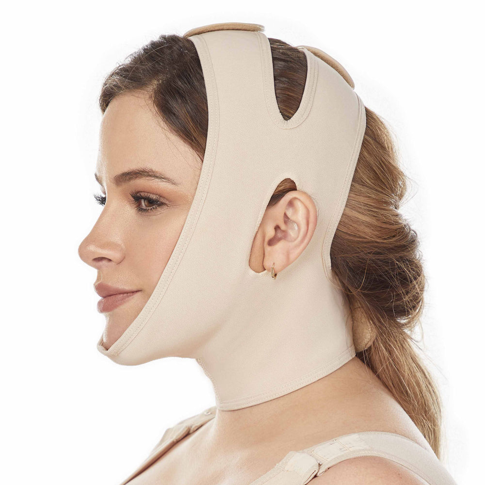 MariaE 9010-4 Fajas Colombianas Post Operatorio Accesorio Luego de Cirugia Mentonera