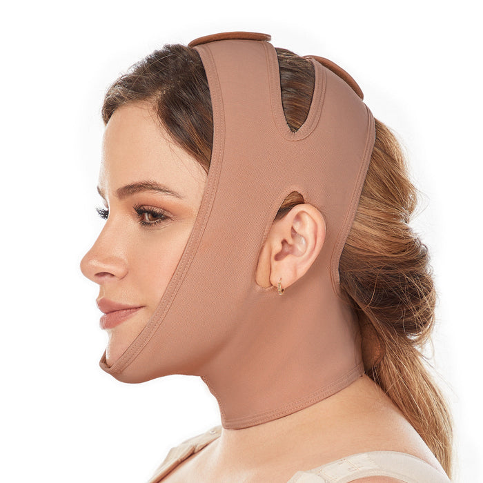 Hot Sale MariaE 9010-4 Fajas Colombianas Post Operatorio Accesorio Luego de Cirugia Mentonera