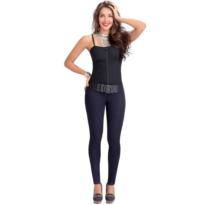 Hot Sale Lowla 218213 | Enterizo Colombiano Largo de Jean | Con Faja Interna