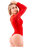 Laty Rose 20805 |  Body Moldeador Manga Larga con Malla para Mujer