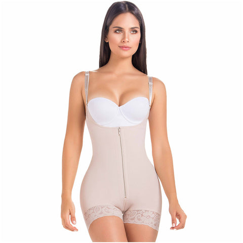 Hot Sale MariaE 9235 Fajas Colombianas Levanta Cola Moldeadora Y Reductora Con Cremallera
