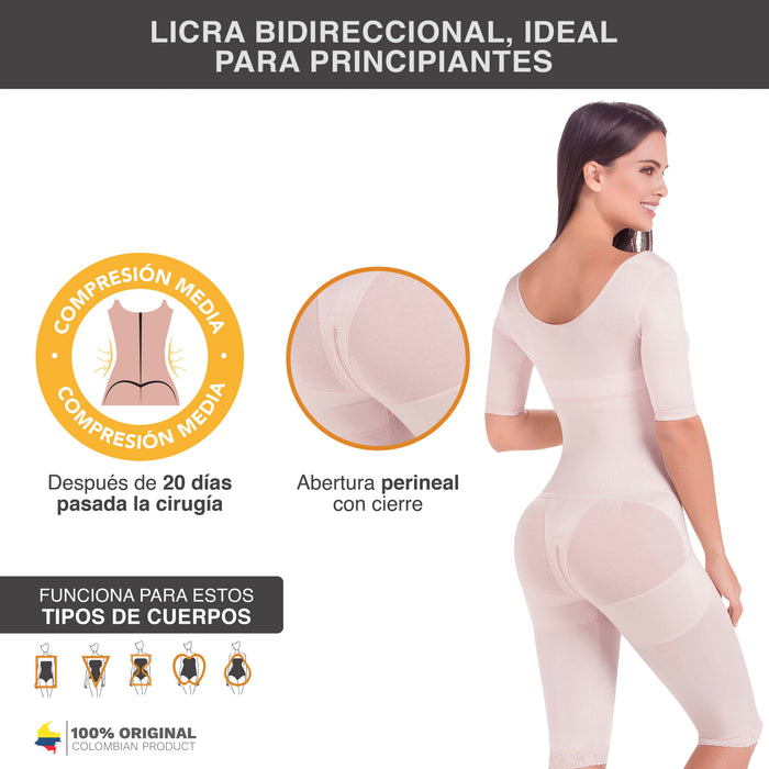 Hot Sale Fajas MariaE FQ104 | Faja Post Operatoria Triconet con Mangas | Etapa 1