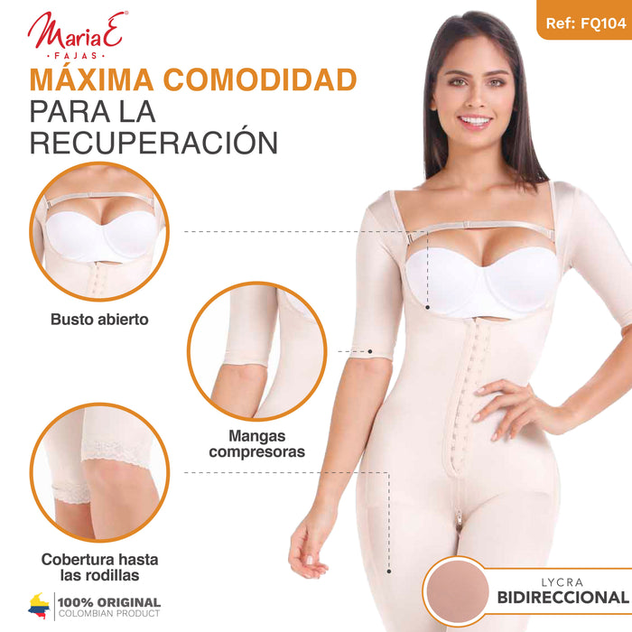 Hot Sale Fajas MariaE FQ104 | Faja Post Operatoria Triconet con Mangas | Etapa 1
