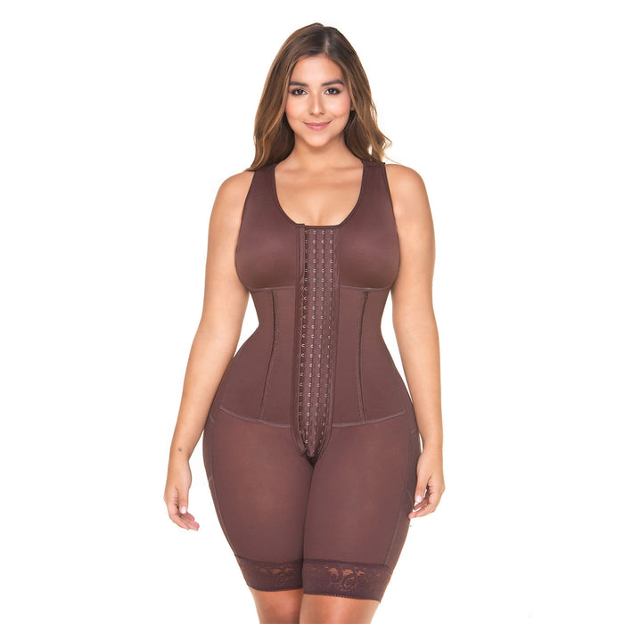 Hot Sale MariaE RA001 | Fajas Colombianas Body de Uso Diario Hasta la Rodilla | Levanta de Glúteos | Powernet