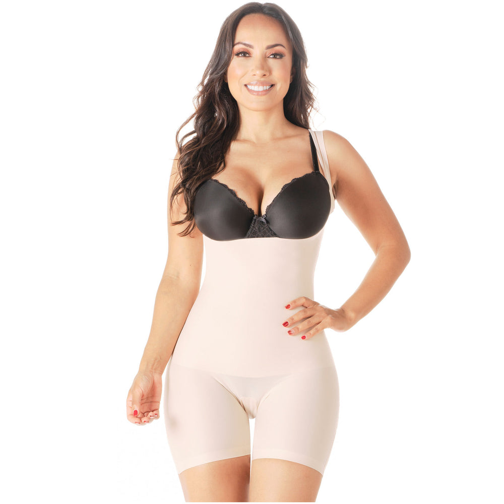 Hot Sale Romanza 2033 | Fajas Colombianas Reductoras Moldeadoras Levanta Pompas de Busto Abierto