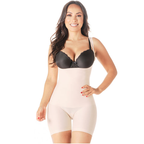 Hot Sale Romanza 2033 | Fajas Colombianas Reductoras Moldeadoras Levanta Pompas de Busto Abierto