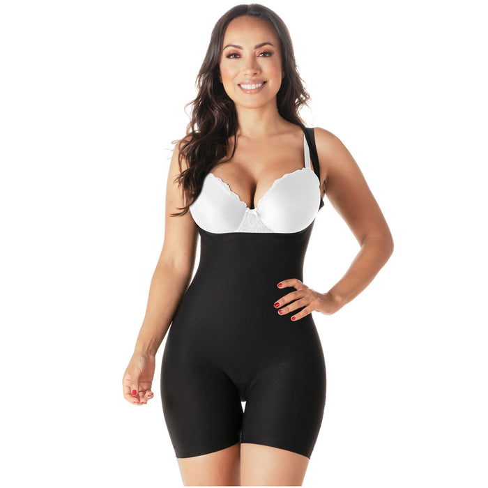 Hot Sale Romanza 2033 | Fajas Colombianas Reductoras Moldeadoras Levanta Pompas de Busto Abierto