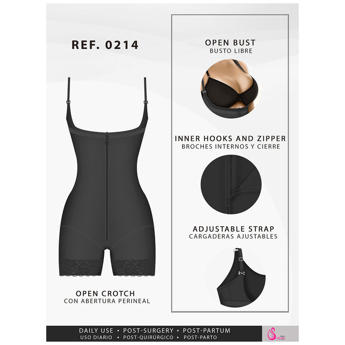 Hot Sale Fajas Salome 0214 | Faja Moldeadora Postparto y Uso Diario | Levanta Cola Ideal para Usar con Vestidos