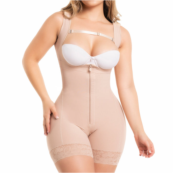 Hot Sale Fajas Salome 0217 | Faja Colombiana Levanta Cola a Media Pierna | Postparto Postquirurgica & Uso Diario | Powernet