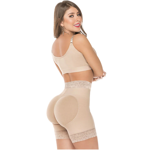 Hot Sale Fajas Salome 0321 | Faja Colombiana Tipo Short Levanta Glúteos | Faja Cintura Alta
