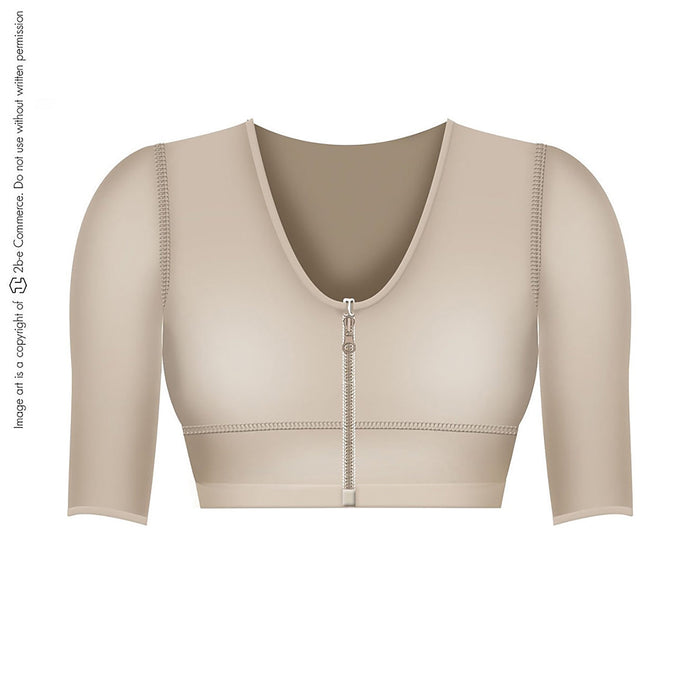 Hot Sale Fajas Salome 0328 | Brasier Postquirúrgico con Mangas y Copa Prehormada | Faja Postquirúrgica para Mujer