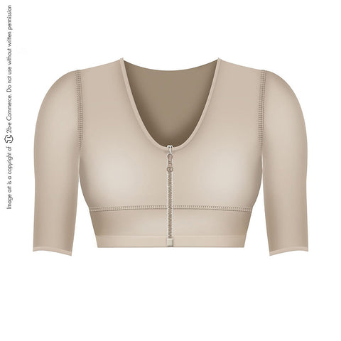 Hot Sale Fajas Salome 0328 | Brasier Postquirúrgico con Mangas y Copa Prehormada | Faja Postquirúrgica para Mujer