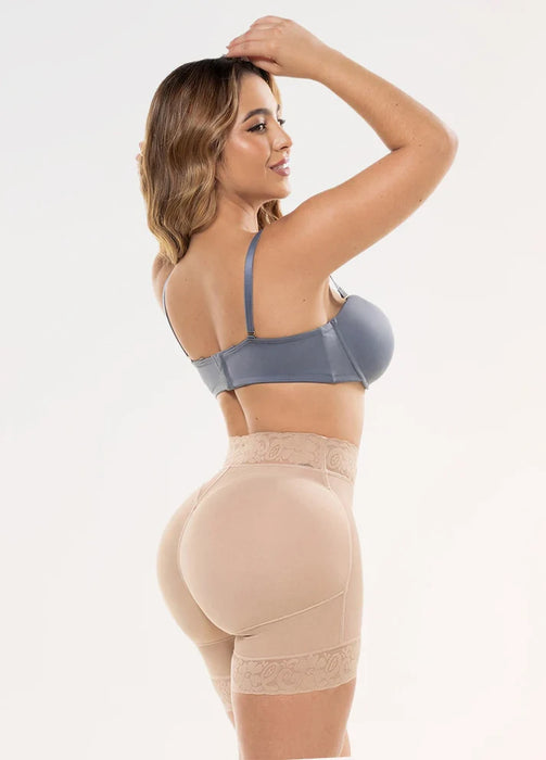 Fajas Salome 613 Wholesale | Short Faja de Doble Realce y Alta Compresión en Powernet