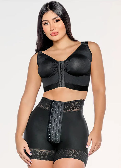 Fajas Salome 613 Wholesale | Short Faja de Doble Realce y Alta Compresión en Powernet