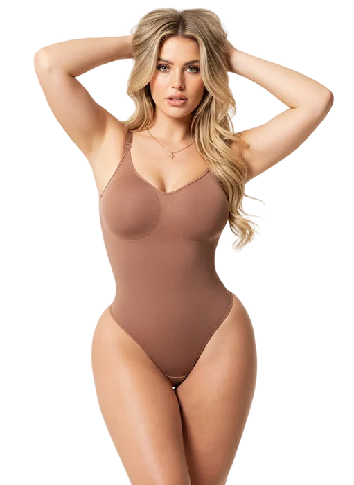 Fajas Salome 7001 | Fajas Colombianas Reductoras de Abdomen Tanga Seamless con Compresión y Soporte Integral