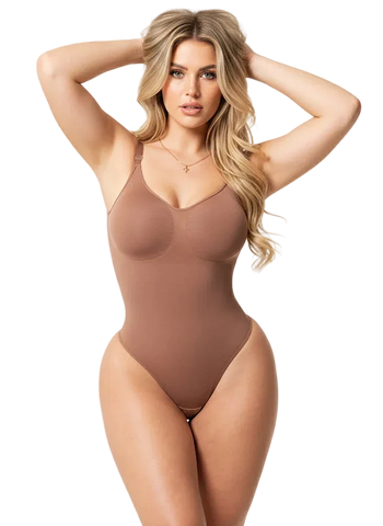 Fajas Salome 7001 | Fajas Colombianas Reductoras de Abdomen Tanga Seamless con Compresión y Soporte Integral