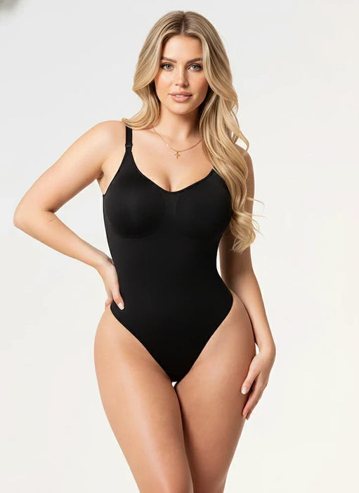 Kit 2 Bodys: Tanga Seamless y Manga Corta |  Salome 7001 + 01L5
