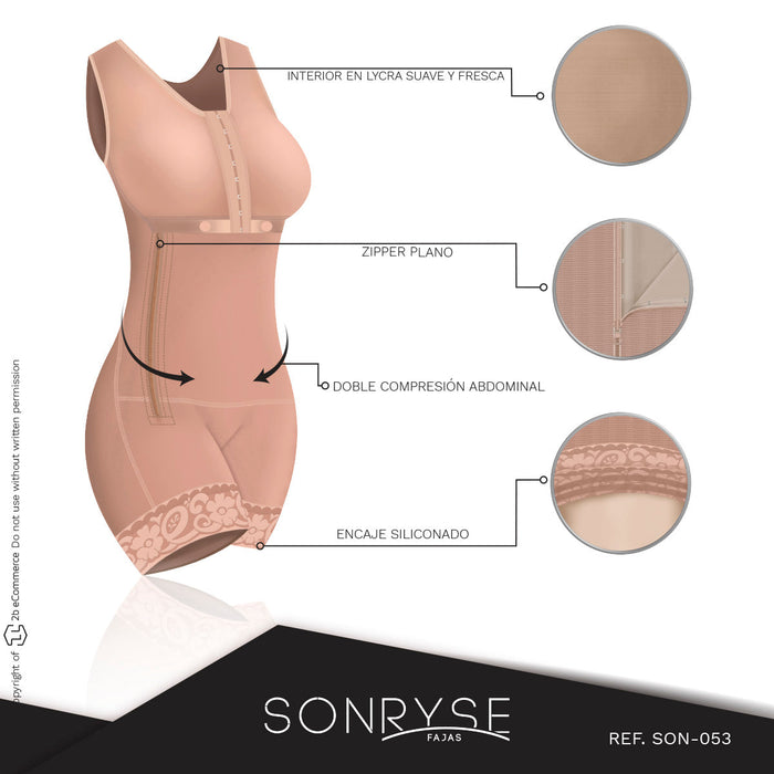 Hot Sale SONRYSE 053ZL Fajas Colombianas Reductoras Tipo Short