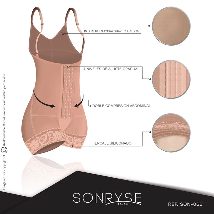 Hot Sale SONRYSE 066BF Fajas Colombianas Reductoras y Moldeadoras Levanta Glúteos Tipo Short