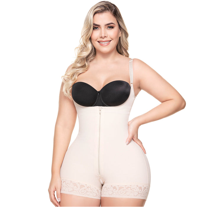 Hot Sale SONRYSE 096ZF | Fajas Colombianas Postparto y Postquirúrgicas Busto Abierto para Lipo y Abdominoplatia | Powernet