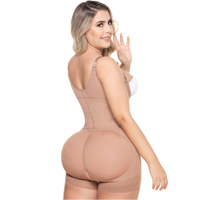 Hot Sale SONRYSE 096ZF | Fajas Colombianas Postparto y Postquirúrgicas Busto Abierto para Lipo y Abdominoplatia | Powernet