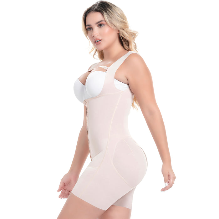 SONRYSE M211BF Fajas Colombianas Post Operatorias Post Liposucción Busto Libre Marfit