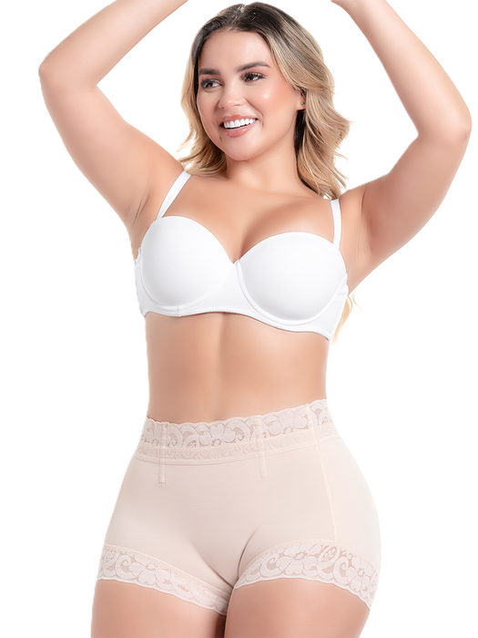 Sonryse 074NC Faja Shorts Cachetero control Abdomen bajo