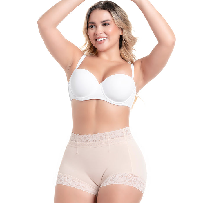 Sonryse 074NC Faja Shorts Cachetero control Abdomen bajo