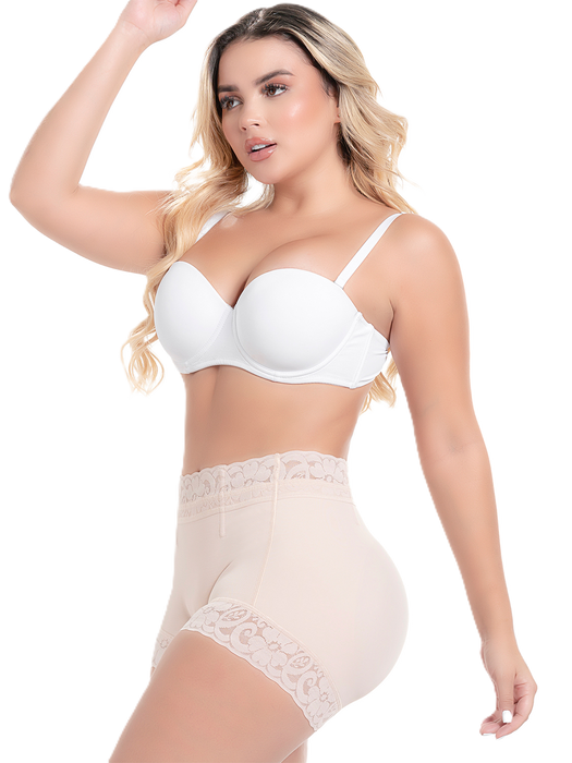 Sonryse 074NC Faja Shorts Cachetero control Abdomen bajo