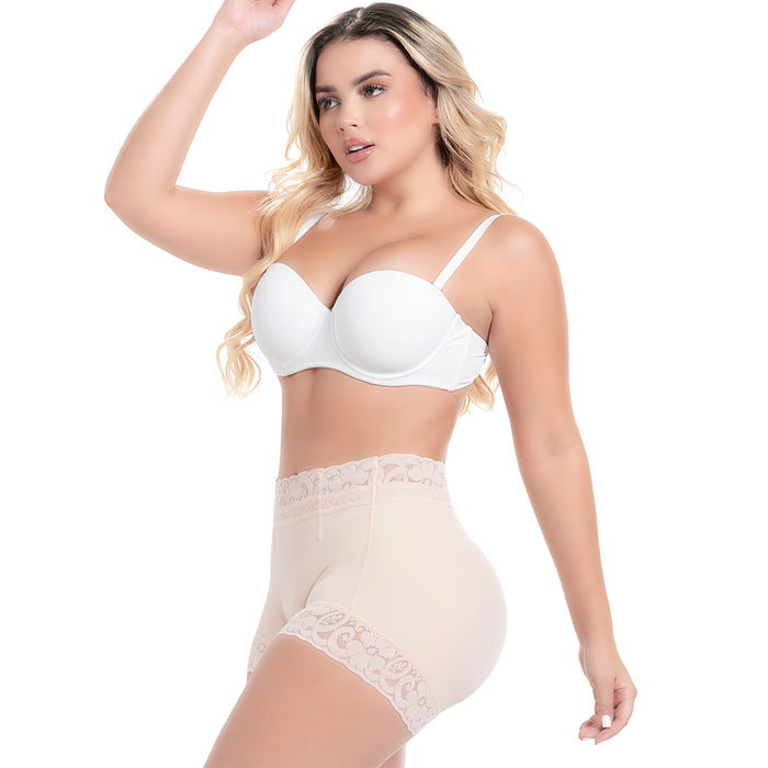 Sonryse 074NC Faja Shorts Cachetero control Abdomen bajo
