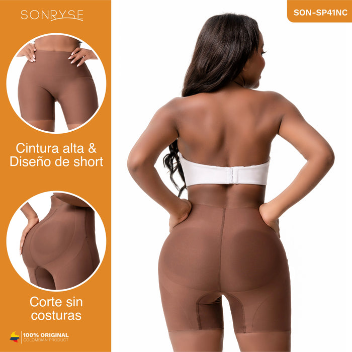 Hot Sale Sonryse SP41NC Faja Short Control de Abdomen Sin Costuras para Mujer
