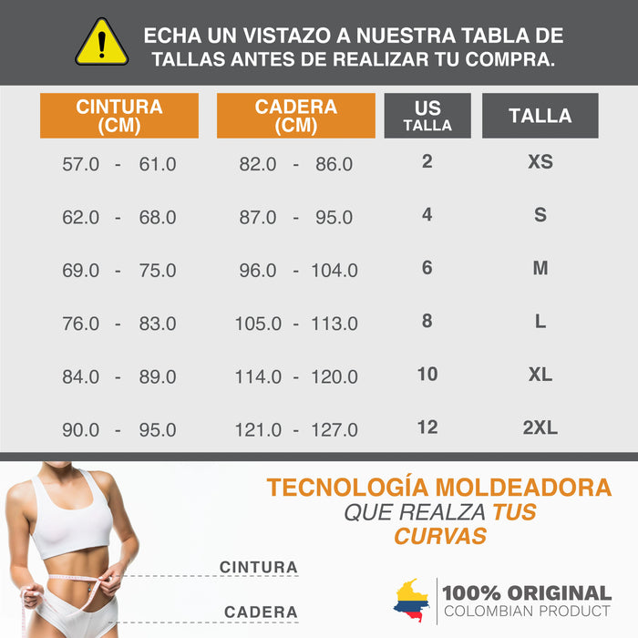 Hot Sale Sonryse SP41NC Faja Short Control de Abdomen Sin Costuras para Mujer