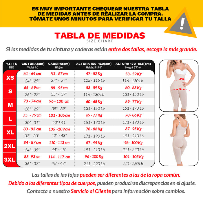 MaríaE 9334 | Fajas Reductoras Colombianas Levanta Cola | Powernet