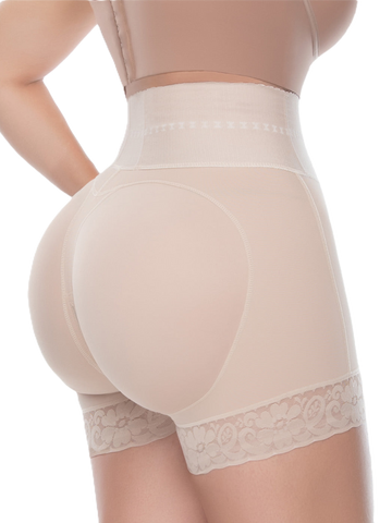 UpLady 6198 | Shorts con Control Abdominal de Cintura Alta los Muslos para Mujer