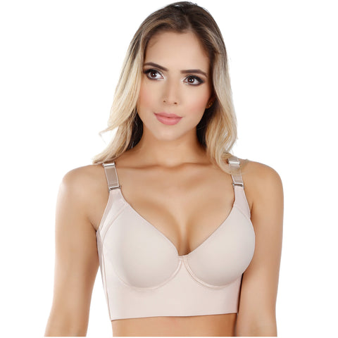 Hot Sale UpLady 8532 | Brasieres Modernos de Mujer Strapless Push Up Sosten Colombianos Control Rollitos