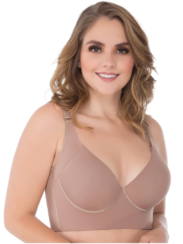 UpLady 8532 | Brasieres Modernos de Mujer Strapless Push Up Sosten Colombianos Control Rollitos