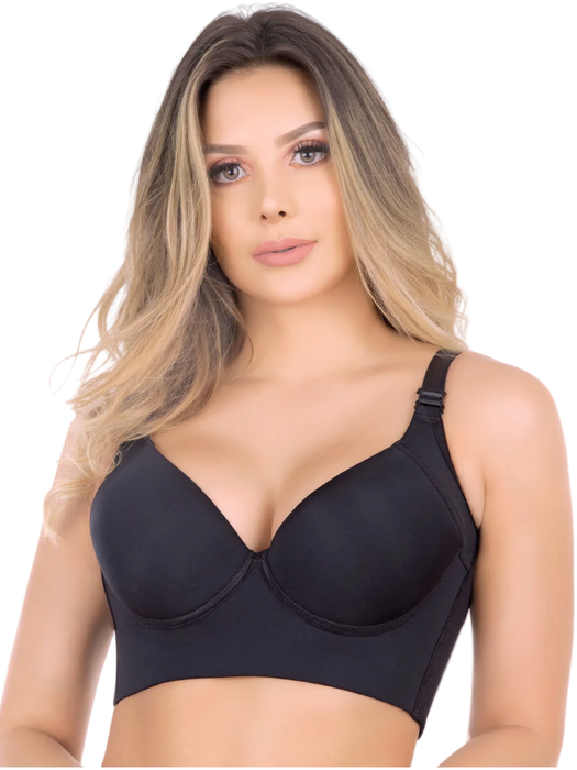 UpLady 8532 | Brasieres Modernos de Mujer Strapless Push Up Sosten Colombianos Control Rollitos