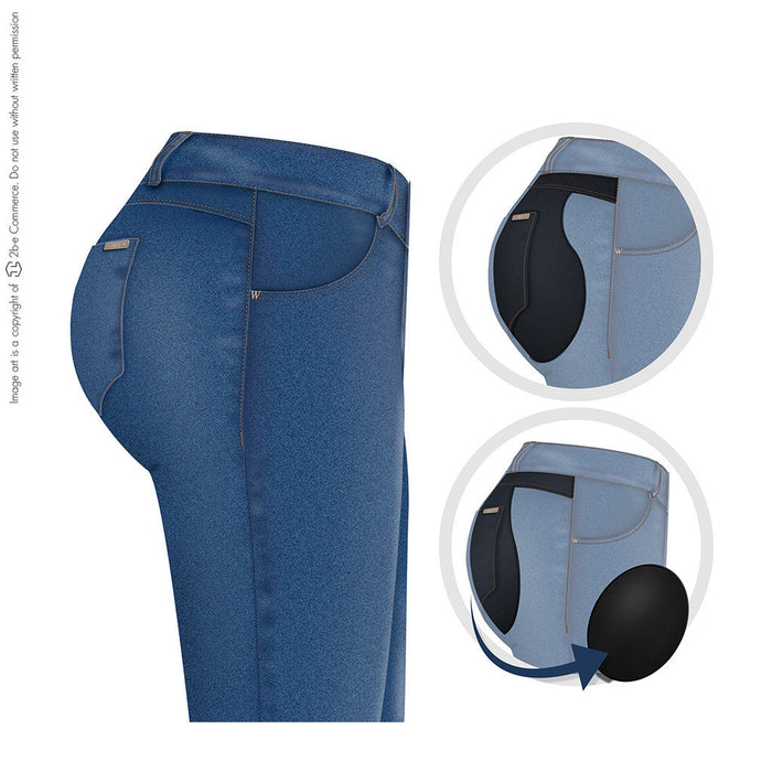 Lowla 217988 | Jeans Colombianos Levanta Cola con Almohadillas Removibles
