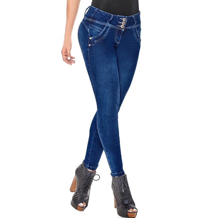 LT.ROSE 2016 JEANS COLOMBIANOS SKINNY LEVANTA POMPIS