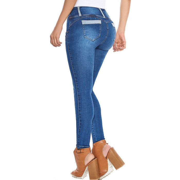 LT.ROSE 2017 | Blue Jeans Colombianos de Mujer Talle Medio