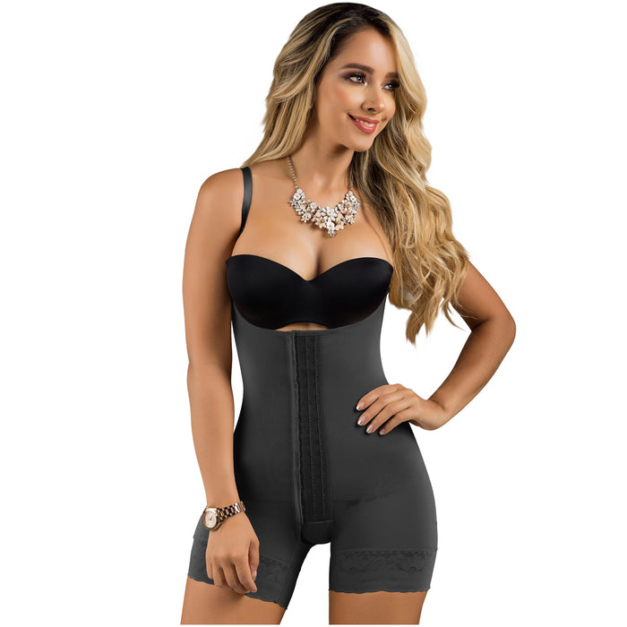 LT.ROSE 21113 Fajas Colombianas Body Reductor Short Con Broches Para Mujer