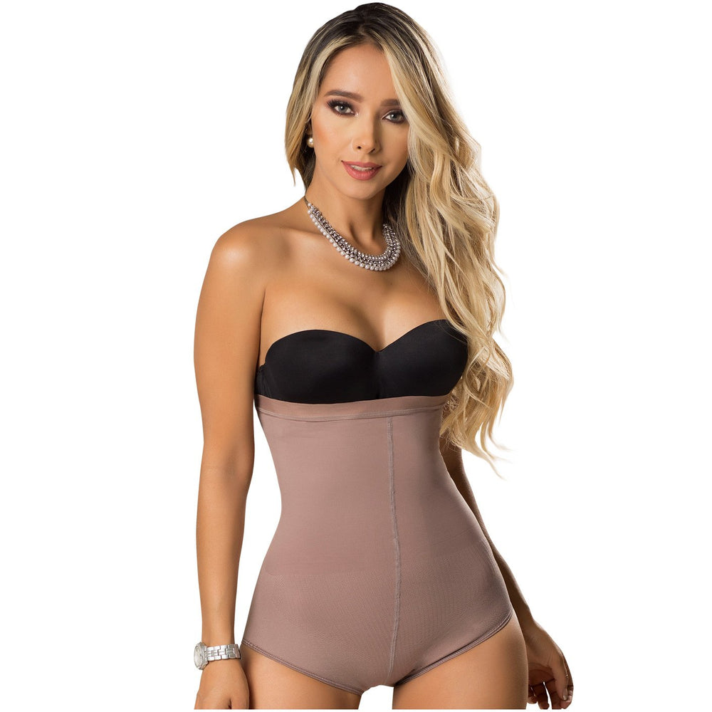 LT.ROSE 21892 | Faja Colombiana Strapless Talle Alto | Body Tipo Panty de Uso Diario