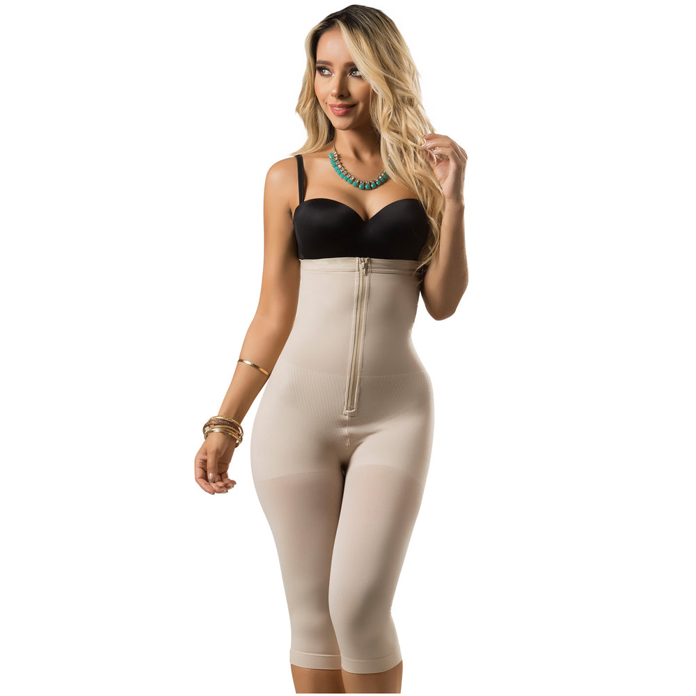 LT.ROSE 21998 | Fajas Colombianas Reductoras Completa Diseño Strapless | Faja Moldeadora de Uso Diario