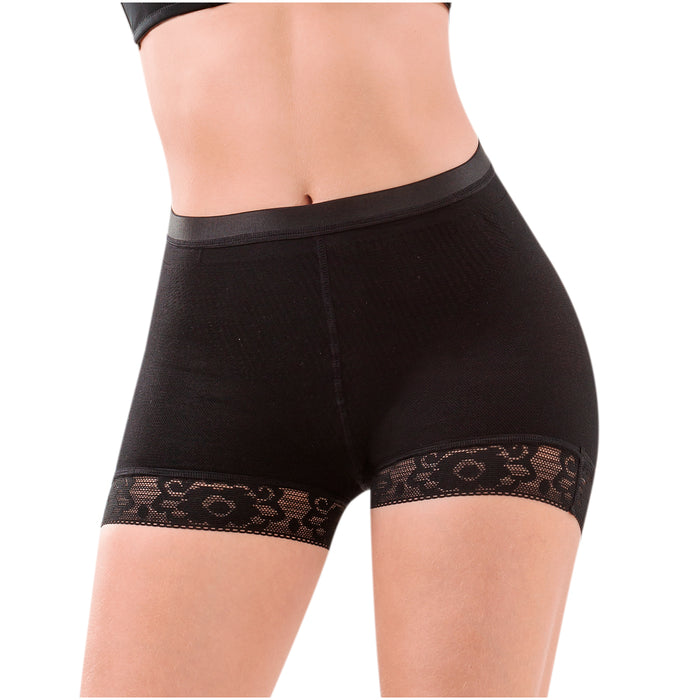 LT.ROSE 23996 Fajas Colombianas Reductoras Short Con Encaje
